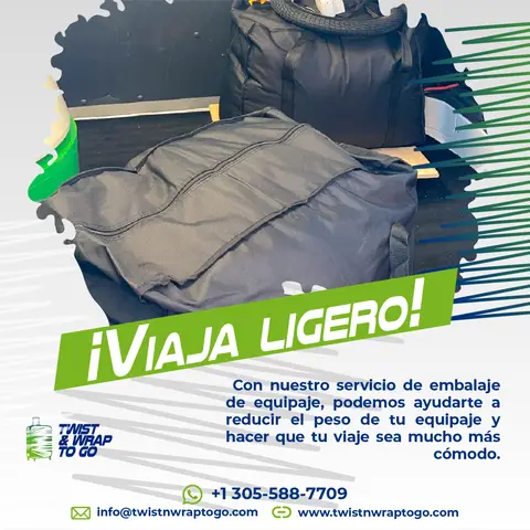 Travel light!